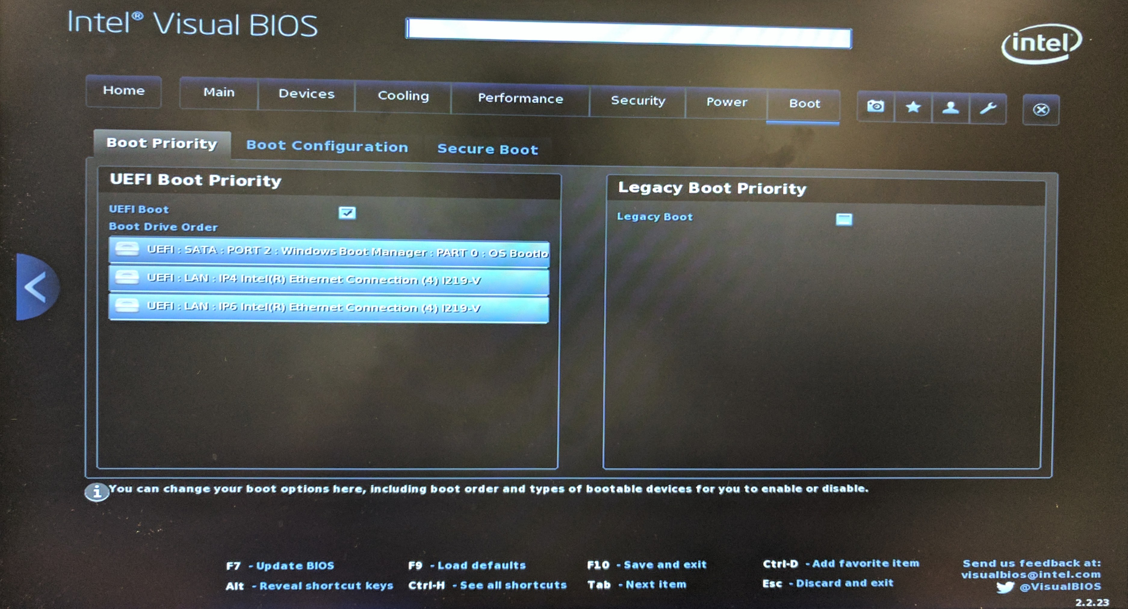 Solved UEFI and PXE/WDS for 7th Gen NUC Nonfunctional Intel Community